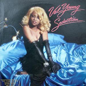 Album  Cover Val Young - Seduction on GORDY Records from 1985