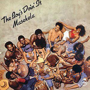 Album  Cover Hugh Masekela - The Boy's Doin' It on CASABLANCA Records from 1975