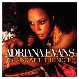 Front Cover Album Adriana Evans - Walking With The Night