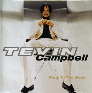 Front Cover Album Tevin Campbell - Back To The World