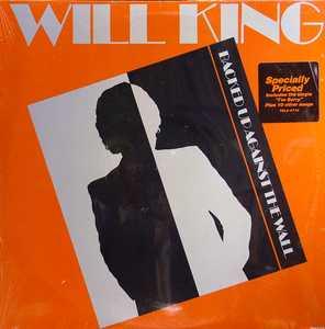 Album  Cover Will King - Backed Up Against The Wall on TOTAL EXPERIENCE (RCA) Records from 1985