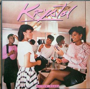 Album  Cover Krystol - Gettin' Ready on EPIC Records from 1984