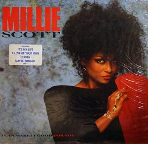 Album  Cover Millie Scott - I Can Make It Good For You on ISLAND Records from 1988