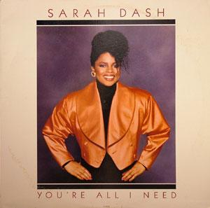 Front Cover Album Sarah Dash - You're All I Need Front Cover Album Sarah Dash - You're All I Need