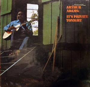 Front Cover Album Arthur Adams - It's Private Tonight