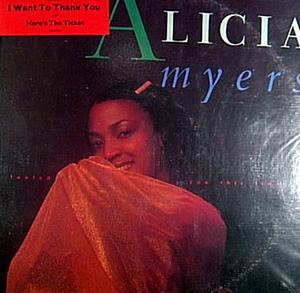 Album  Cover Alicia Myers - I Fooled You This Time on MCA Records from 1982