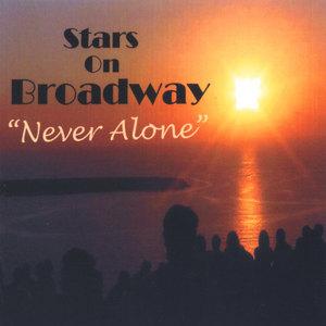 Album  Cover Stars On Broadway - Never Alone on LOVEBEAMS Records from 2001