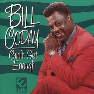 Album  Cover Bill Coday - Can't Get Enough on ECKO Records from 1997
