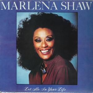 Front Cover Album Marlena Shaw - Let Me In Your Life Front Cover Album Marlena Shaw - Let Me In Your Life