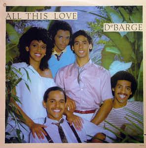 Album  Cover Debarge - All This Love on MOTOWN Records from 1982
