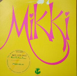 Album  Cover Mikki - Mikki on EMERALD Records from 1982