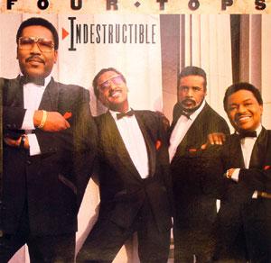 Album  Cover The Four Tops - Indestructible on MCA Records from 1988