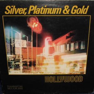 Front Cover Album Platinum & Gold Silver - Hollywood