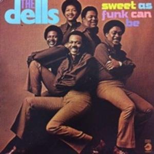 Album  Cover The Dells - Sweet As Funk Can Be on CADET Records from 1972