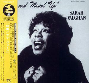 Album  Cover Sarah Vaughan - Crazy And Mixed Up on PABLO Records from 1982