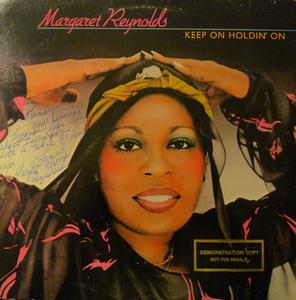 Album  Cover Margaret Reynolds - Keep On Holdin' On on MOBY DICK Records from 1982