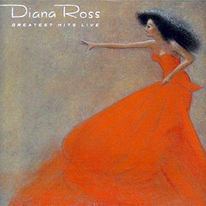 Album  Cover Diana Ross - Greatest Hits Live on MOTOWN Records from 1989
