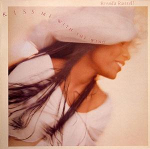 Album  Cover Brenda Russell - Kiss Me With The Wind on ELEKTRA Records from 1990