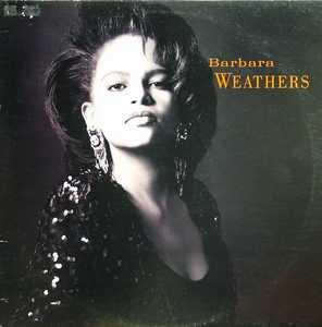 Album  Cover Barbara Weathers - Barbara Weathers on REPRISE Records from 1990