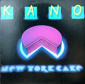 Album  Cover Kano - New York Cake on MIRAGE Records from 1981