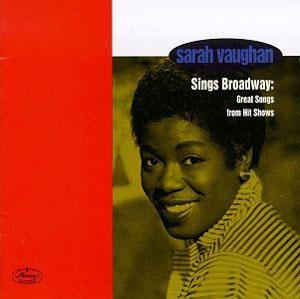 Album  Cover Sarah Vaughan - Sings Broadway: Great Songs From Hit Shows on VERVE Records from 1995