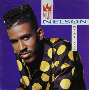 Album  Cover Marc Nelson - I Want You on CAPITOL Records from 1991