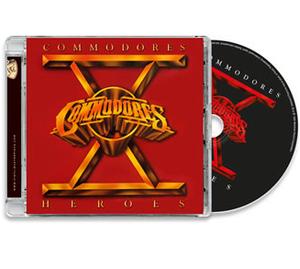 Front Cover Album Commodores - Heroes | ptg records | PTG-34189 | NL Front Cover Album Commodores - Heroes | ptg records | PTG-34189 | NL
