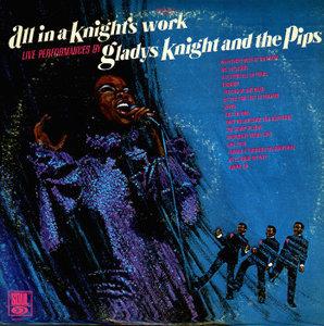 Front Cover Album Gladys Knight & The Pips - All In A Knight's Work