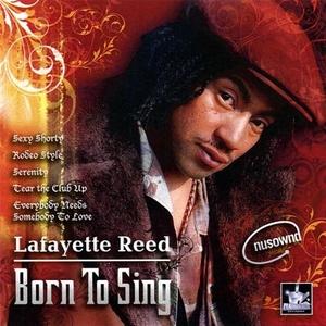 Front Cover Album Lafayette Reed - Born To Sing