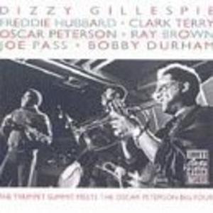Front Cover Album Dizzy Gillespie - Trumpet Summit Meets Oscar Peterson Big Four