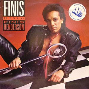 Album  Cover Finis Henderson - Finis on MOTOWN Records from 1983