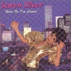 Front Cover Album Karen Silver - Hold On I'm Comin'