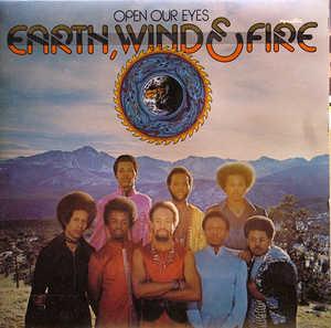 Album  Cover Wind & Fire Earth - Open Our Eyes on COLUMBIA Records from 1974