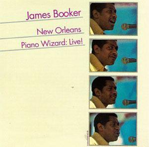 Album  Cover James Booker - New Orleans Piano Wizard Live! on ROUNDER Records from 1981