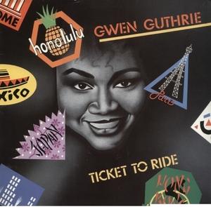 Front Cover Album Gwen Guthrie - Ticket To Ride