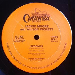 Front Cover Single Jackie Moore - Seconds feat wilson pickett