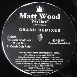 Front Cover Single Matt Wood - No Time