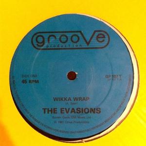 Front Cover Single The Evasions - Wikka Wrap