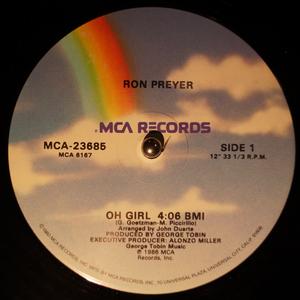 Front Cover Single Ron Preyer - Love The Feelin' - Oh Girl