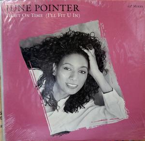 Front Cover Single June Pointer - Tight On Time  (i'll Fit U In)