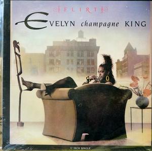 Front Cover Single Evelyn 'champagne' King - Flirt