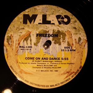 Front Cover Single Freedom - Come On And Dance