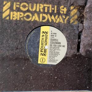 Front Cover Single Forsale - Durell Coleman - Do You Love Me