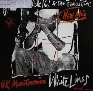 Front Cover Single Grandmaster Melle Mel - White Lines (UK Mastermix