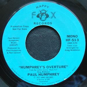Front Cover Single Paul Humphrey - Humphrey's Overture