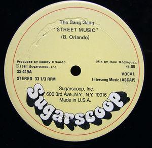 Front Cover Single The Bang Gang - Street Music