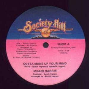 Front Cover Single Major Harris - Gotta Make Up Your Mind