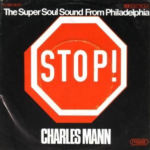Front Cover Single Charles Mann - Stop!