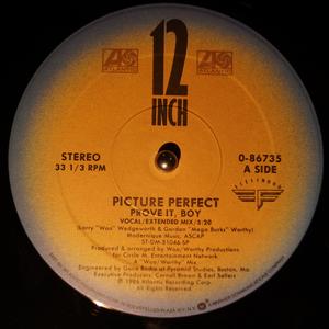 Front Cover Single Picture Perfect - Prove It, Boy