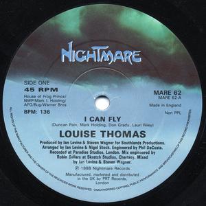 Front Cover Single Louise Thomas - I Can Fly